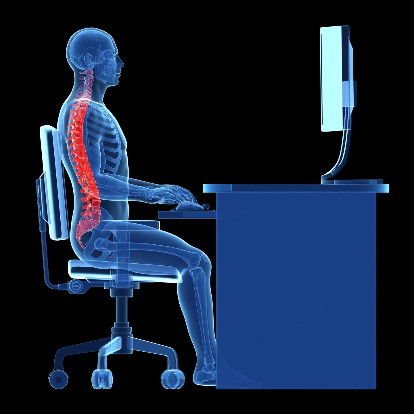 Ergonomic evaluation illustration